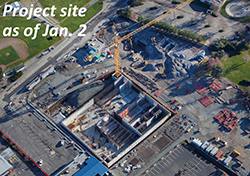 Project site as of Jan. 2